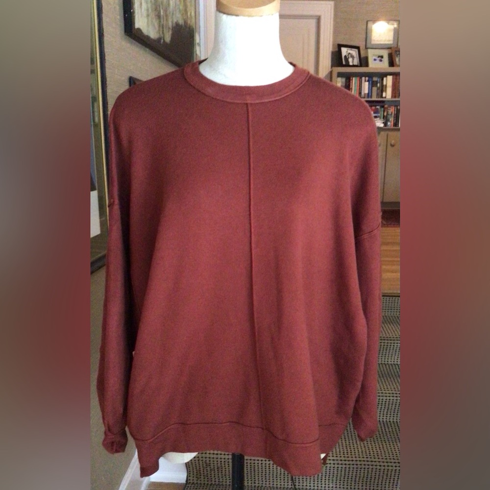 Zenana Rust Sweater